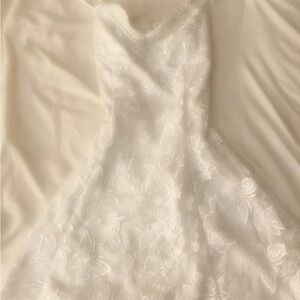 Windsor White Floral Mini Dress